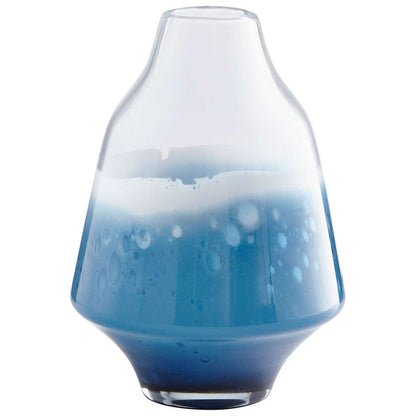 Cyan Design - Water Dance Vase in Clear and Cobalt - Medium - 09166 veiw 1