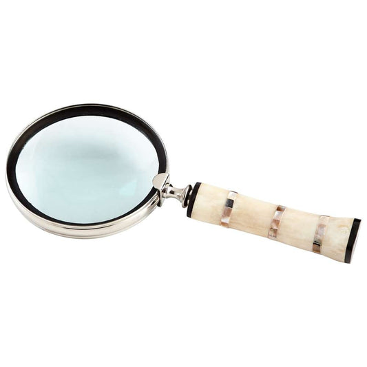 Cyan Design - Watson Magnifier in Nickel and Bone - 07053 veiw 1