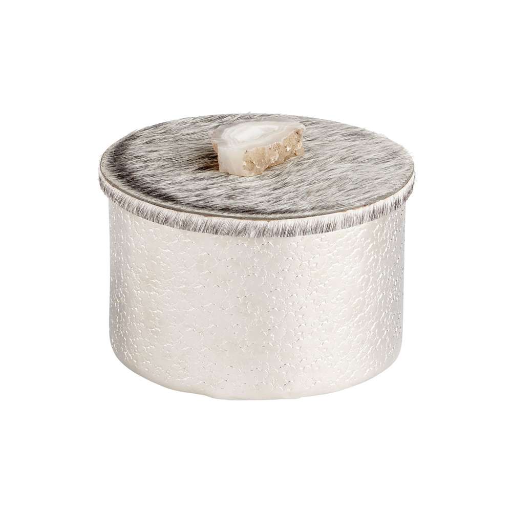 Cyan Design - Windsor Container in Nickel - Medium - 10212 veiw 1