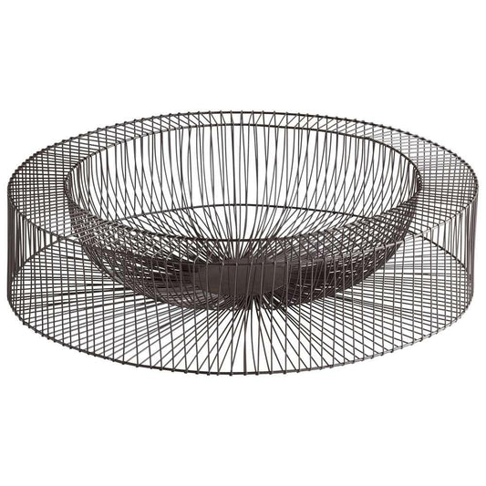 Cyan Design - Wire Wheel Tray in Graphite - Large - 05834 veiw 1