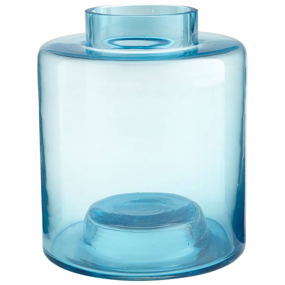 Cyan Design - Wishing Well Vase in Blue - Small - 08640 - CLOSEOUT veiw 1