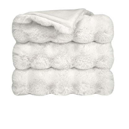 D.V. KAP Home - Affair Throw - Cloud - B-1056-C view 1