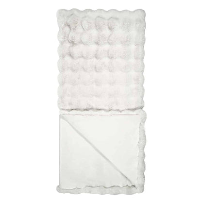 D.V. KAP Home - Affair Throw - Cloud - B-1056-C view 2