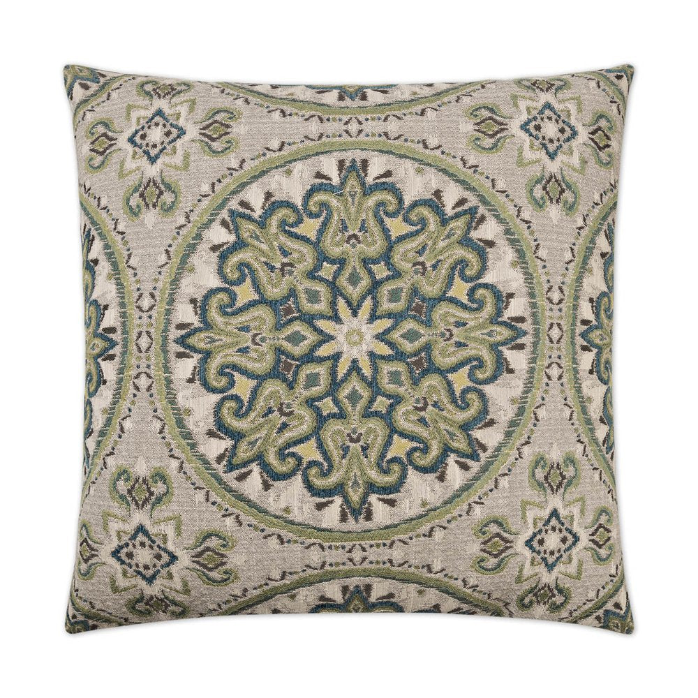 D.V. KAP Home - Akola Pillow - Azure - 2430-A-2424 view 1