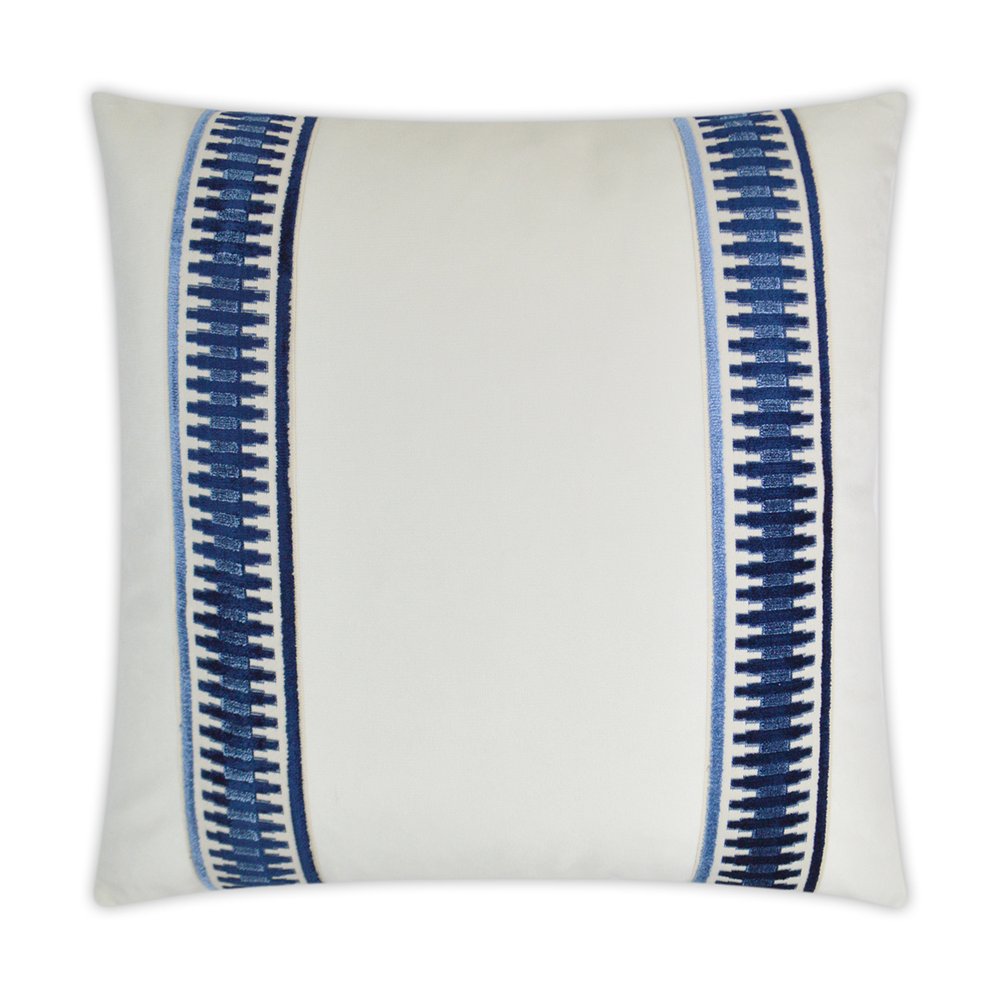D.V. KAP Home - Antibes Pillow - Blue - 3033-B-2424 view 1