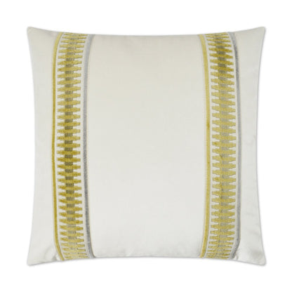 D.V. KAP Home - Antibes Pillow - Yellow - 3033-Y-2424 view 1