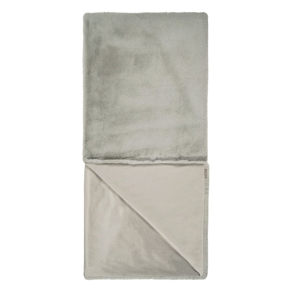 D.V. KAP Home - Arlo Throw - Silver - B-1052-S view 2