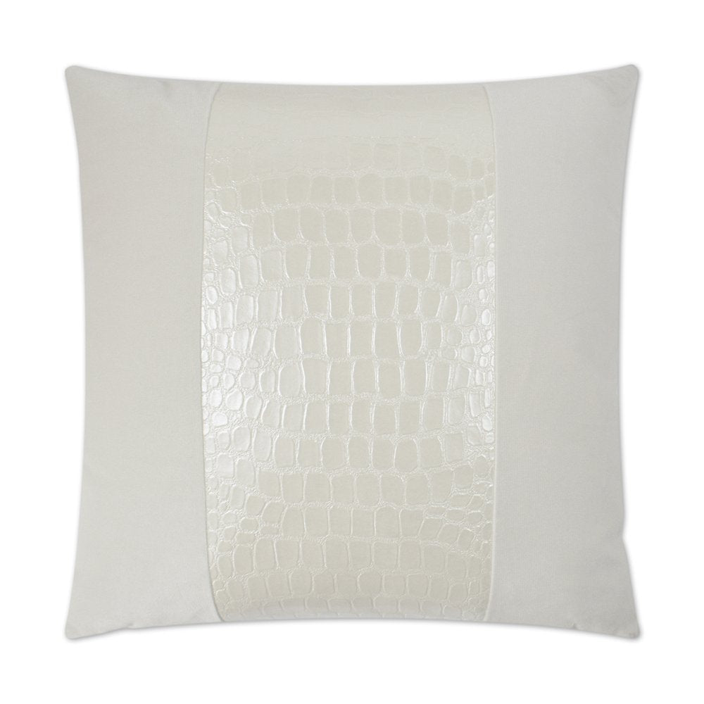 D.V. KAP Home - Bayou Pillow - Ivory - 3035-I-2424 view 1