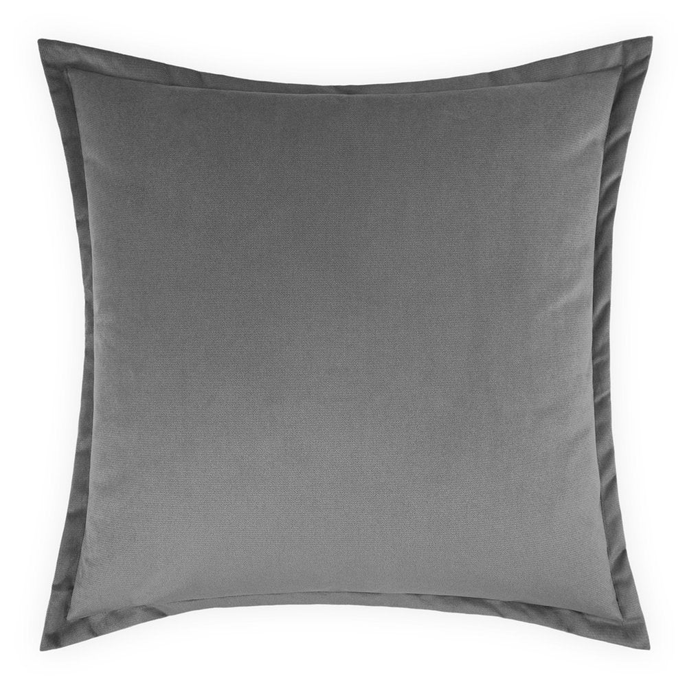 D.V. KAP Home - Belvedere Flange Pillow - Graphite - 2692-GR-2424 view 1