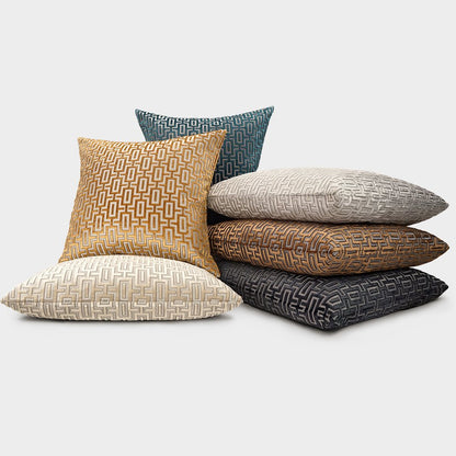 D.V. KAP Home - Bergman Pillow - Nickel - 3836-N-2424 view 3