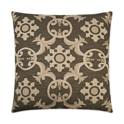 D.V. KAP Home - Biblos Pillow - Black - 2434-B-2424 view 1