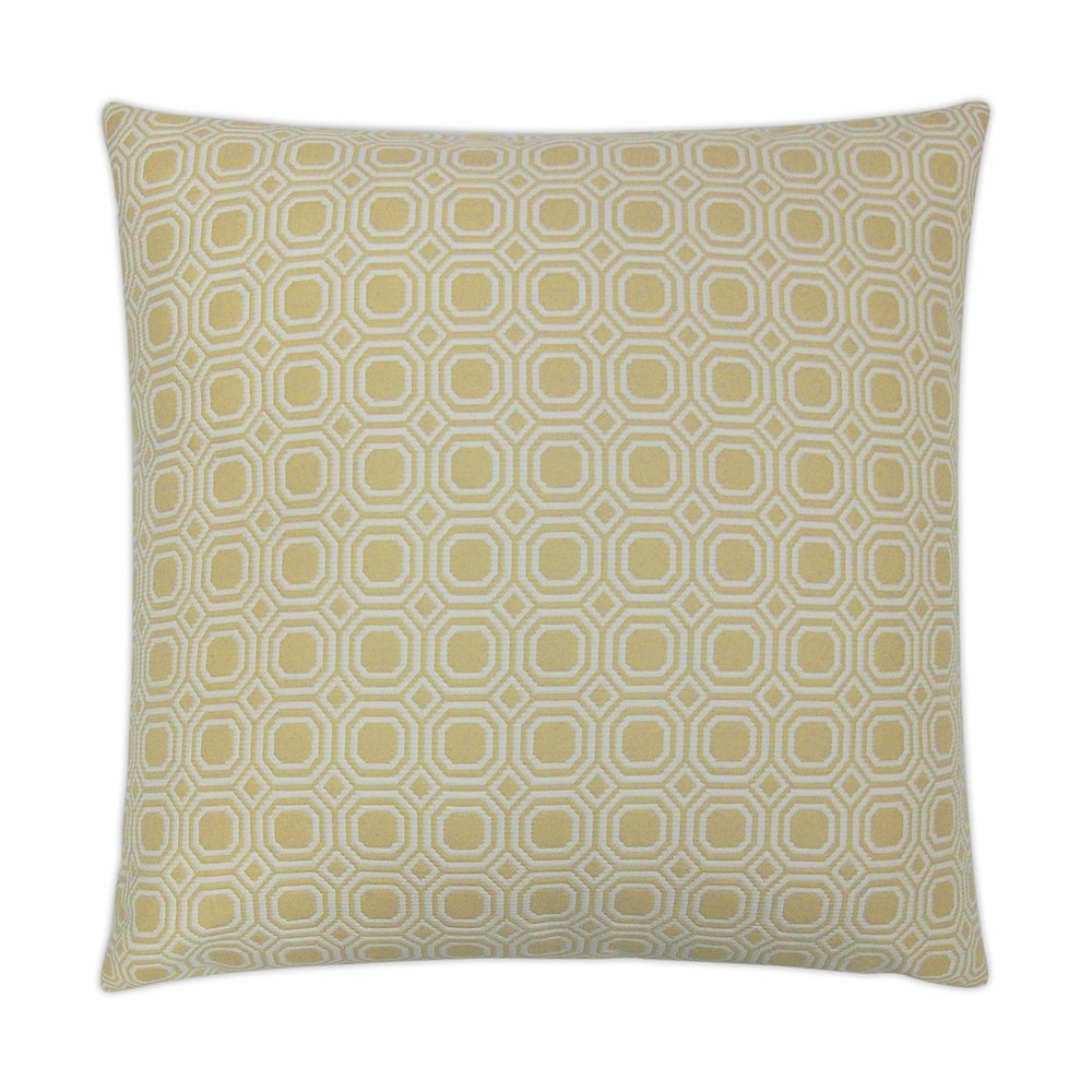 D.V. KAP Home - Blair Pillow - Yellow - 2143-Y-2424 view 1