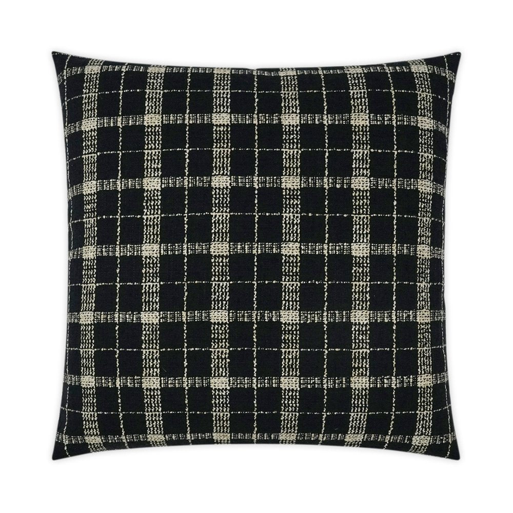 D.V. KAP Home - Bond Pillow - Onyx - 3518-O-2424 view 1