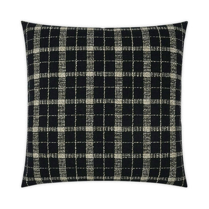 D.V. KAP Home - Bond Pillow - Onyx - 3518-O-2424 view 1