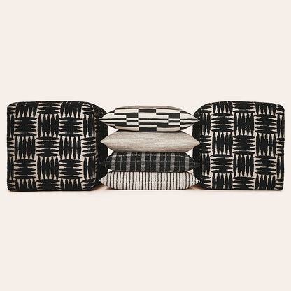 D.V. KAP Home - Bond Pillow - Onyx - 3518-O-2424 view 4