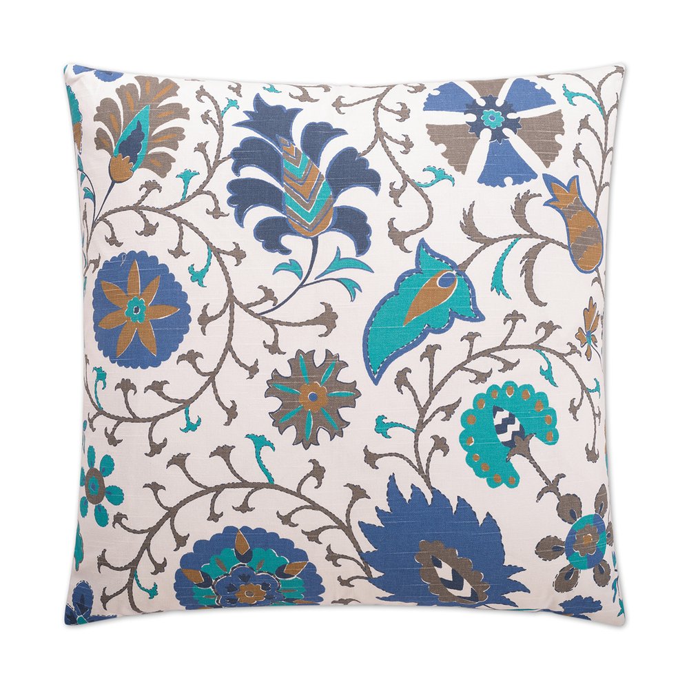 D.V. KAP Home - Calypso Pillow - Blue - 2209-B-2424 view 1