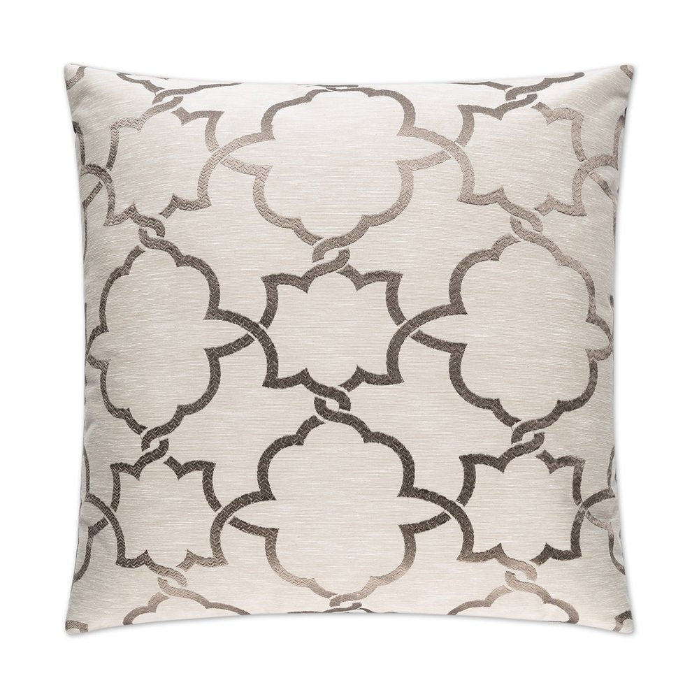 D.V. KAP Home - Carlton Pillow - Taupe - 2496-T-2424 view 1