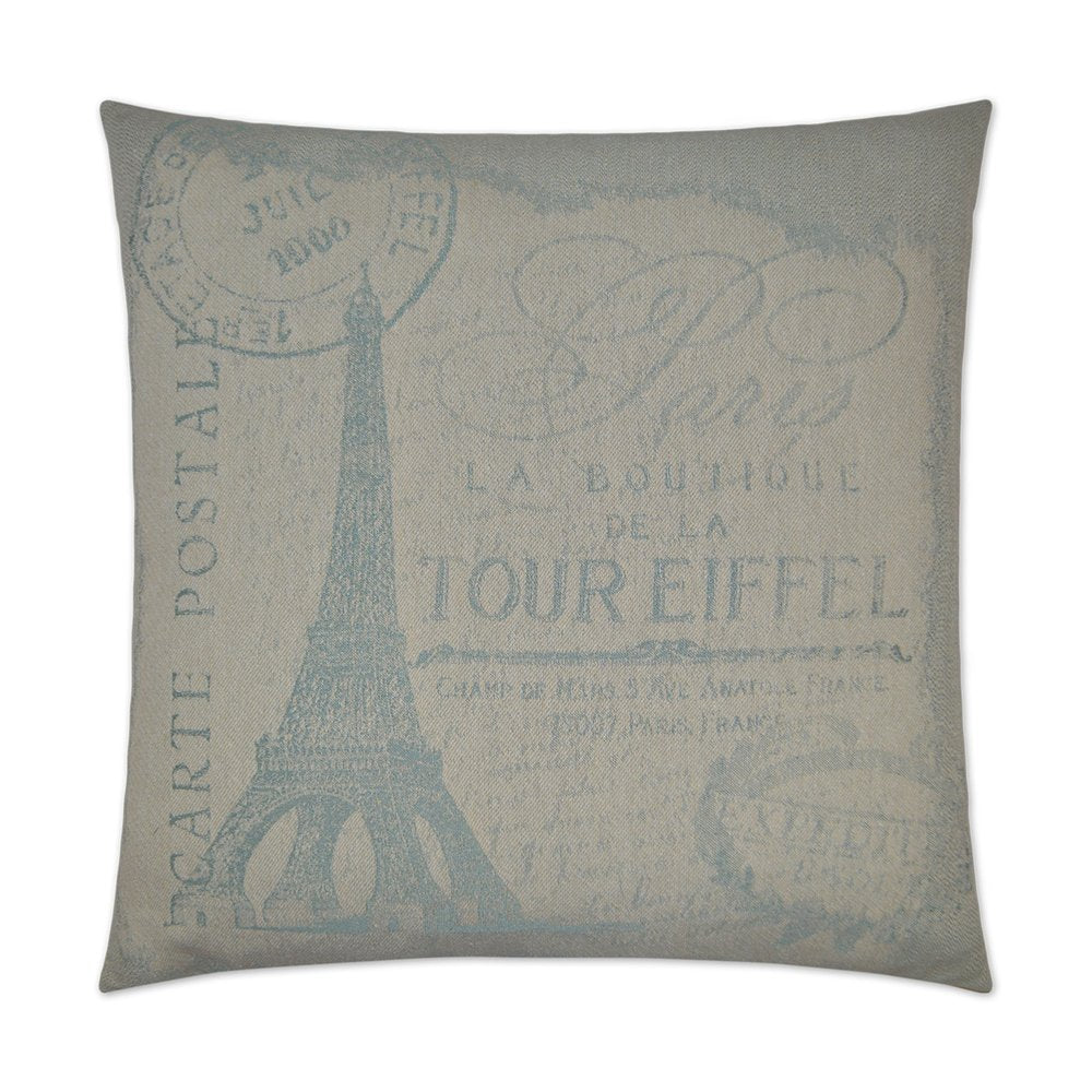D.V. KAP Home - Cartolina Pillow - Mint - 2588-M-2424 view 1