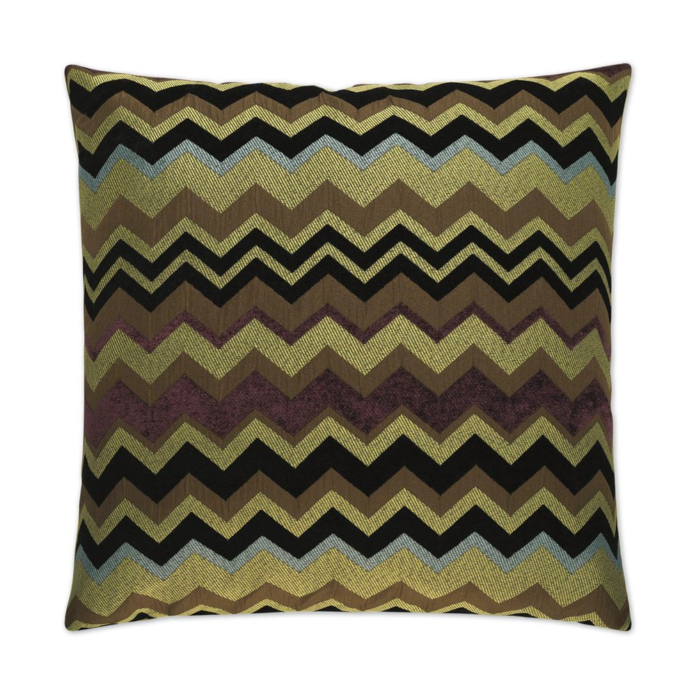 D.V. KAP Home - Chevron Pillow - Purple - 2269-P-2424 view 1