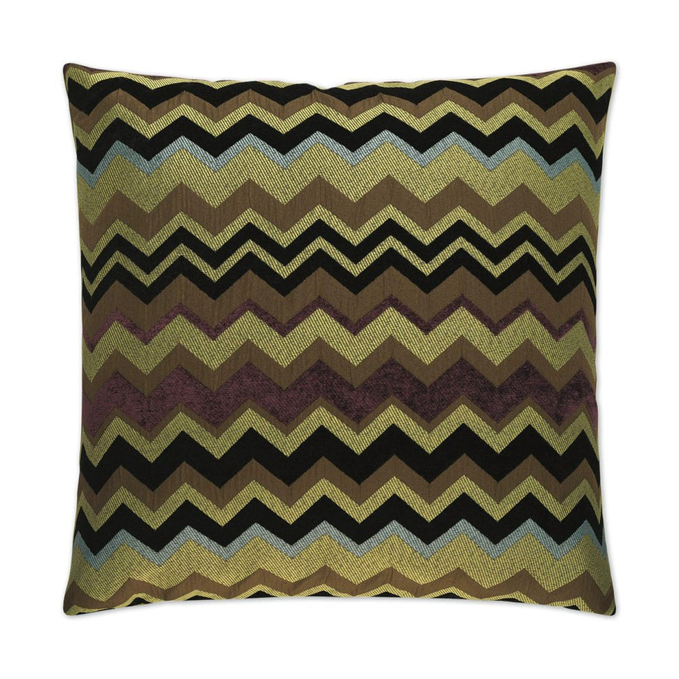 D.V. KAP Home - Chevron Pillow - Purple - 2269-P-2424 – AFA Stores