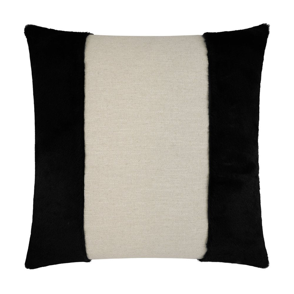 D.V. KAP Home - Courchevel Pillow - Black - 3598-B-2424 view 1