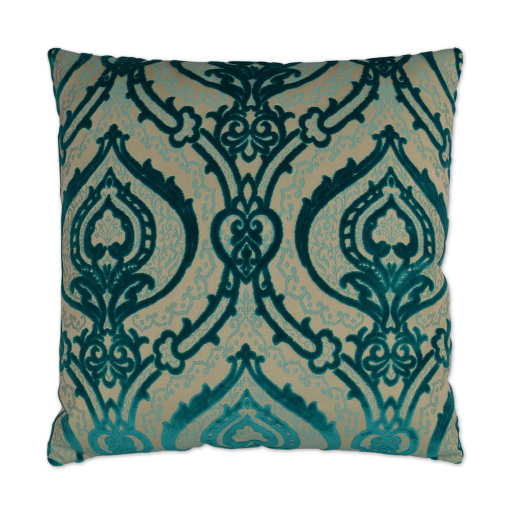 D.V. KAP Home - Couture Pillow - Turquoise - 2354-T-2424 view 1
