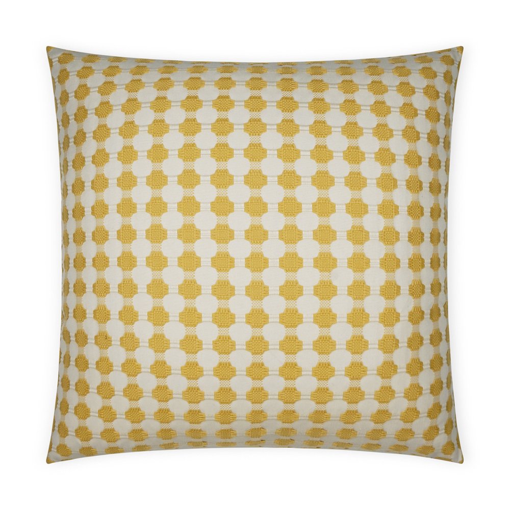 D.V. KAP Home - Cypress Pillow - Yellow - 3675-Y-2424 view 1