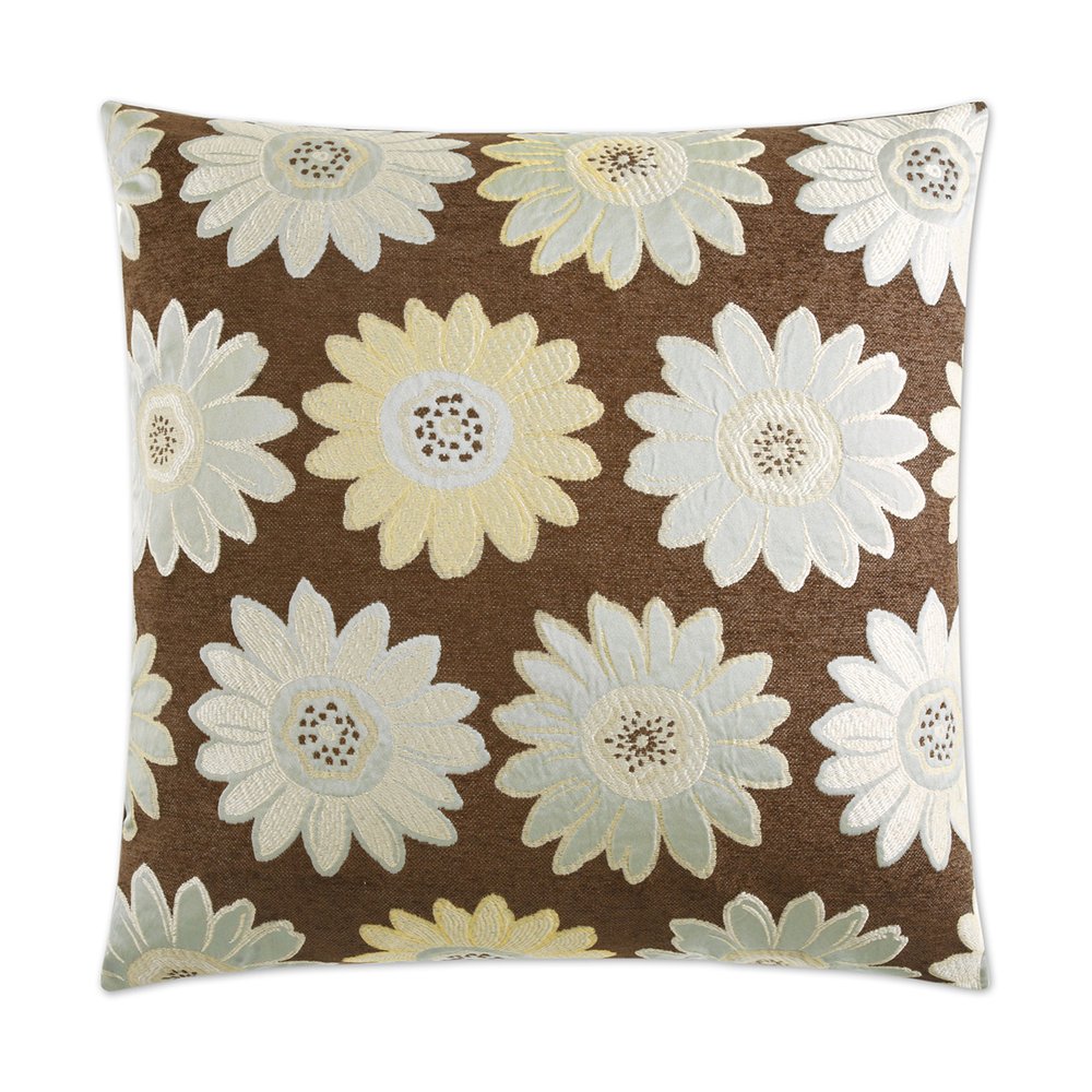 D.V. KAP Home - Daisy May Pillow - Aqua - 2033-A-2424 view 1
