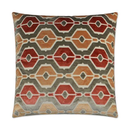 D.V. KAP Home - Dellan Pillow - Coral - 2942-C-2424 view 1