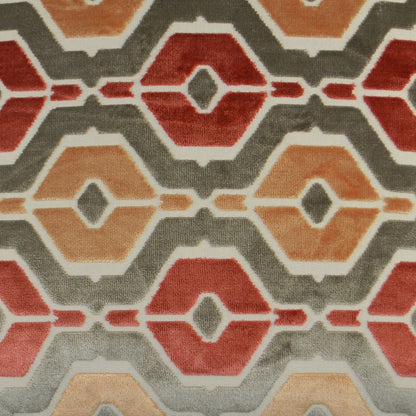D.V. KAP Home - Dellan Pillow - Coral - 2942-C-2424 view 2