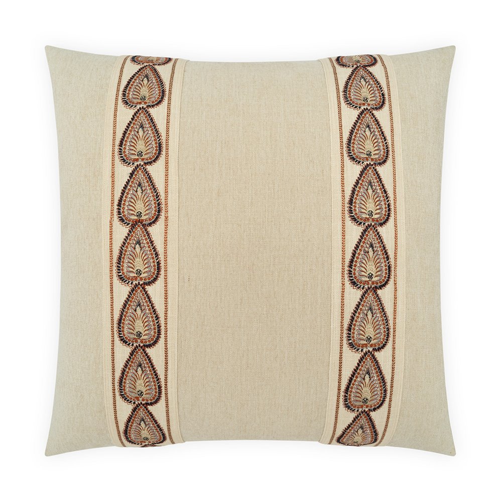 D.V. KAP Home - Delmonte Pillow - Clay - 4512-C-2424 view 1