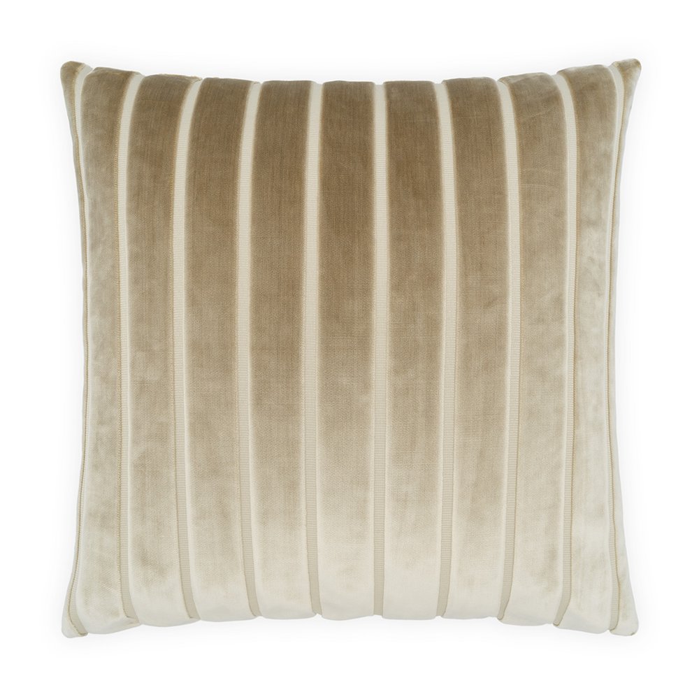 D.V. KAP Home - Elysian Stripe Pillow - Sand - 4514-S-2424 view 1