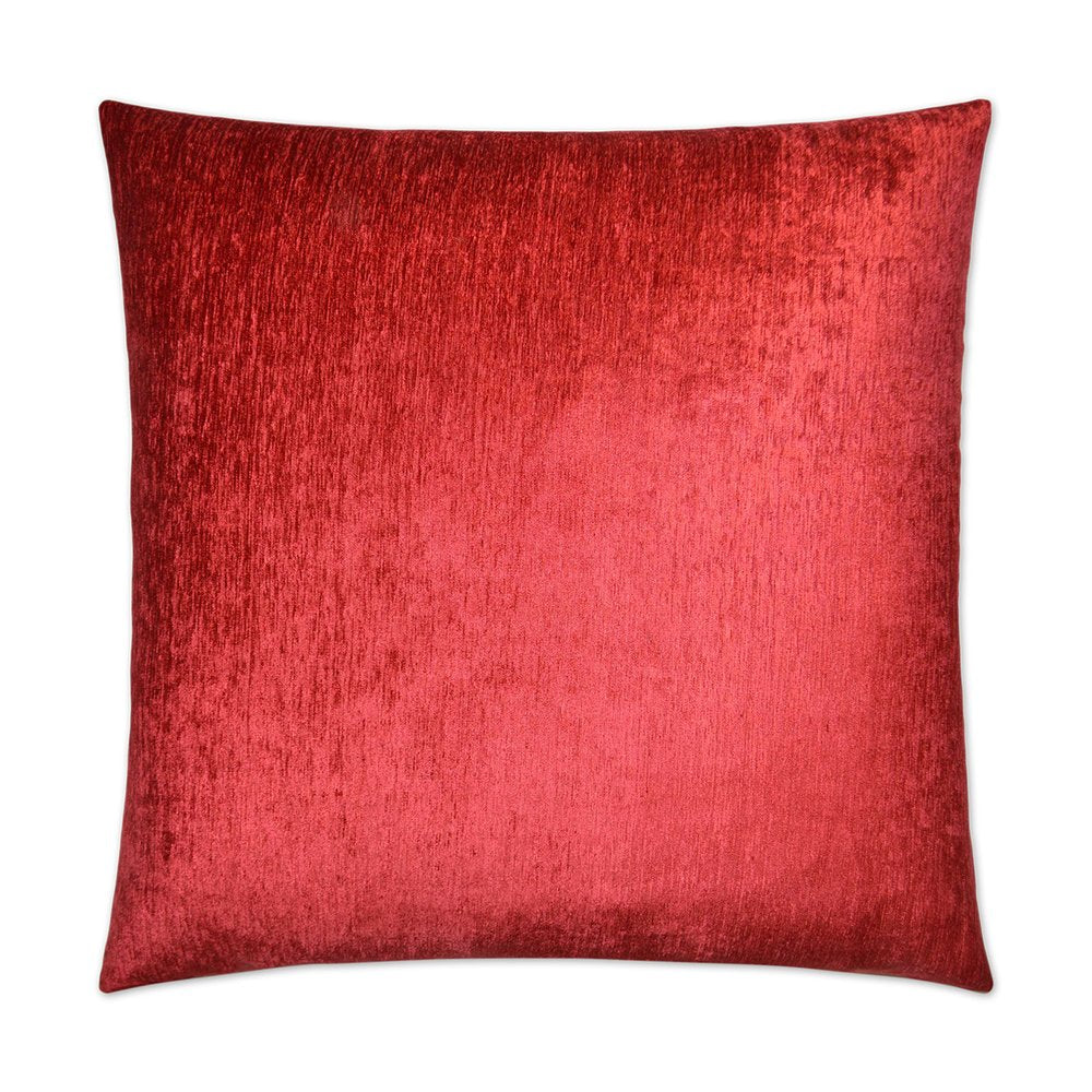D.V. KAP Home - Empress Casandra Pillow - Red - 2627-R-2424 view 1