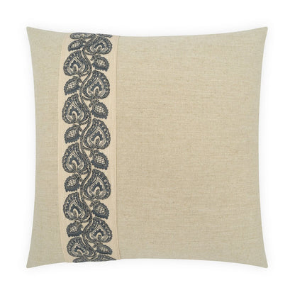 D.V. KAP Home - Estense Pillow - Blue - 4509-B-2424 view 1