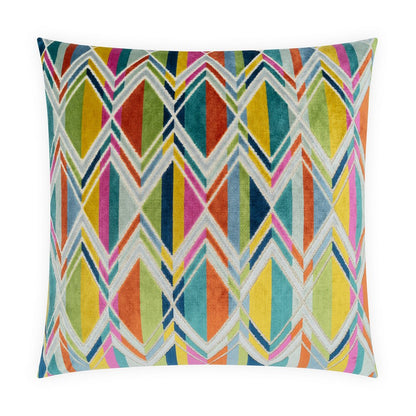 D.V. KAP Home - Facet Pillow - Confetti - 4526-C-2424 view 1
