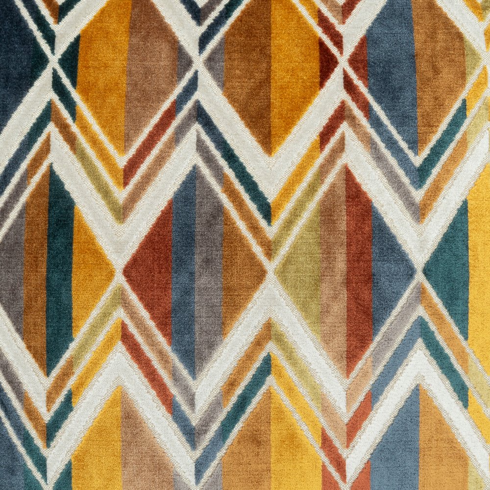 D.V. KAP Home - Facet Pillow - Sunset - 4526-S-2424 view 2