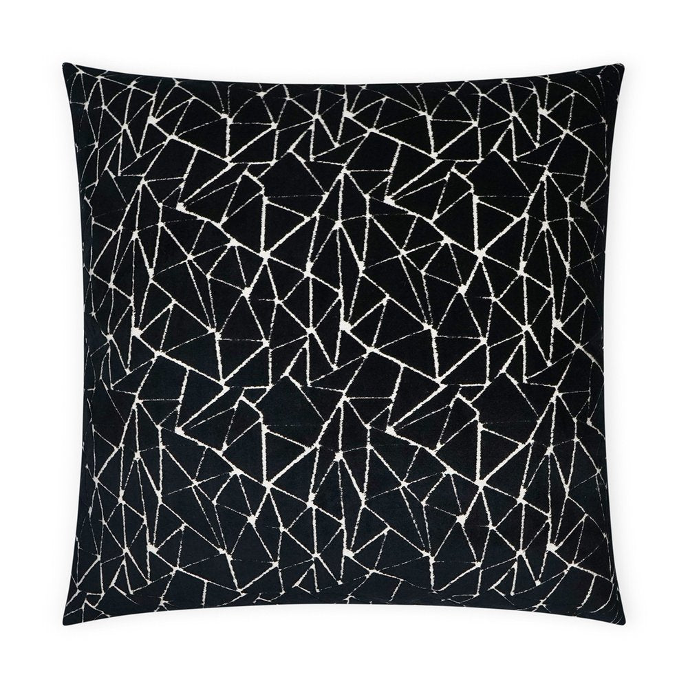 D.V. KAP Home - Finale Pillow - Black - 3711-B-2424 view 1