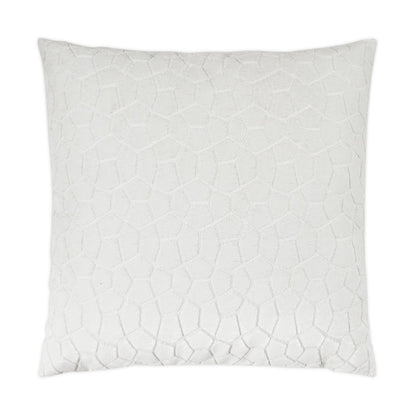 D.V. KAP Home - Flintstone Pillow - White - 3038-W-2424 view 1