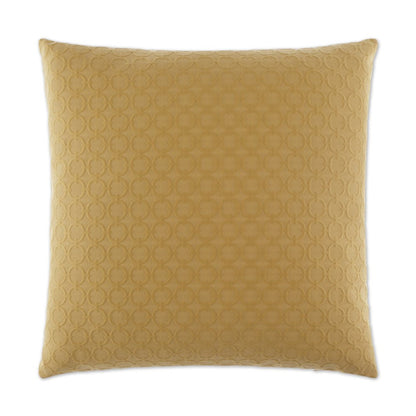 D.V. KAP Home - Full Circle Pillow - Yellow - 2149-Y-2424 view 1