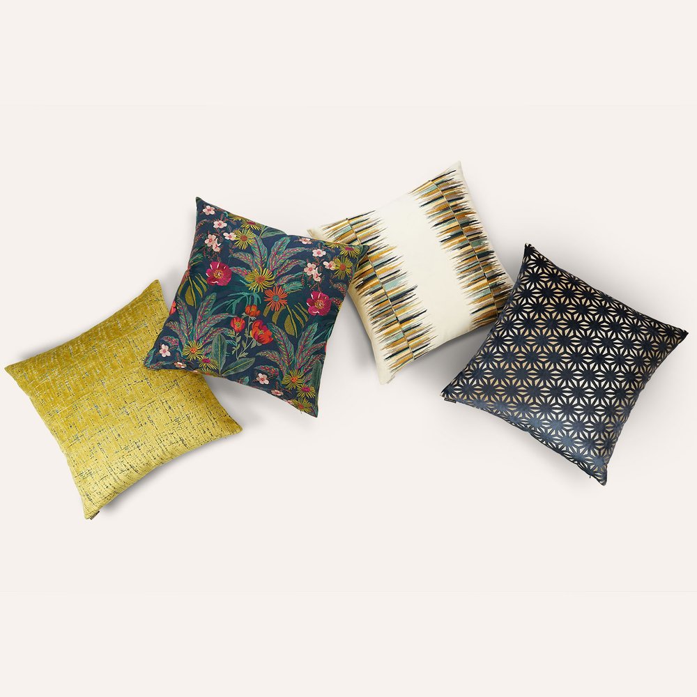 D.V. KAP Home - Fun Fair Pillow - Agate - 3562-A-2424 view 3