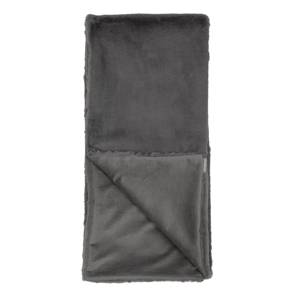 D.V. KAP Home - Furocious Throw - Steel - B-1048-ST view 2