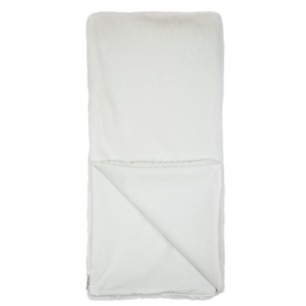 D.V. KAP Home - Furocious Throw - Swan - B-1048-S view 2