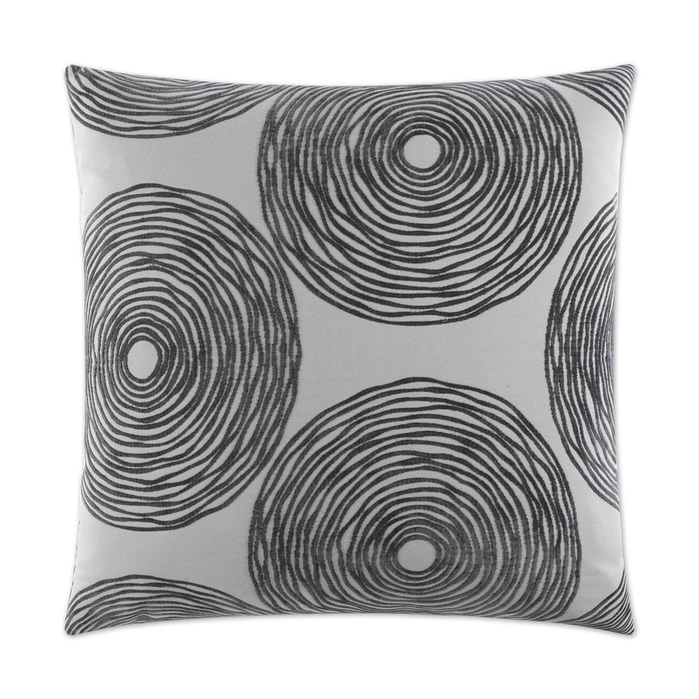 D.V. KAP Home - Gaucho Pillow - Charcoal - 2115-C-2424 view 1