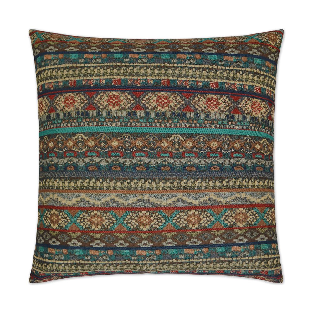 D.V. KAP Home - Gemology Pillow - Turquoise - 2799-T-2424 view 1