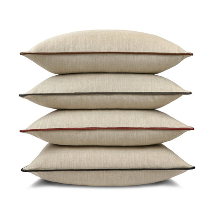 D.V. KAP Home - Ghent Pillow - Grey - 3541-G-2424 view 4