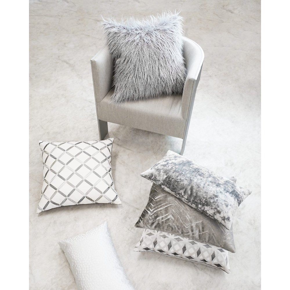D.V. KAP Home - Hepburn Pillow - Crystal - 3209-C-2424 view 3