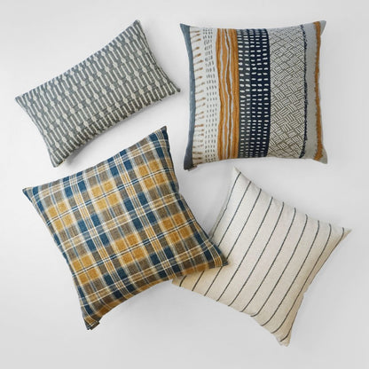D.V. KAP Home - Hoonah Pillow - Obsidian - 3139-O-2424 view 4