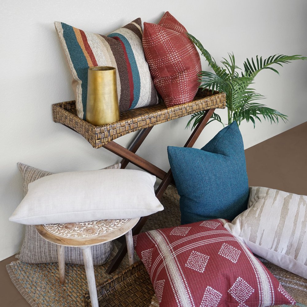 D.V. KAP Home - Horizon Pillow - Sunset - 3337-S-2424 view 3