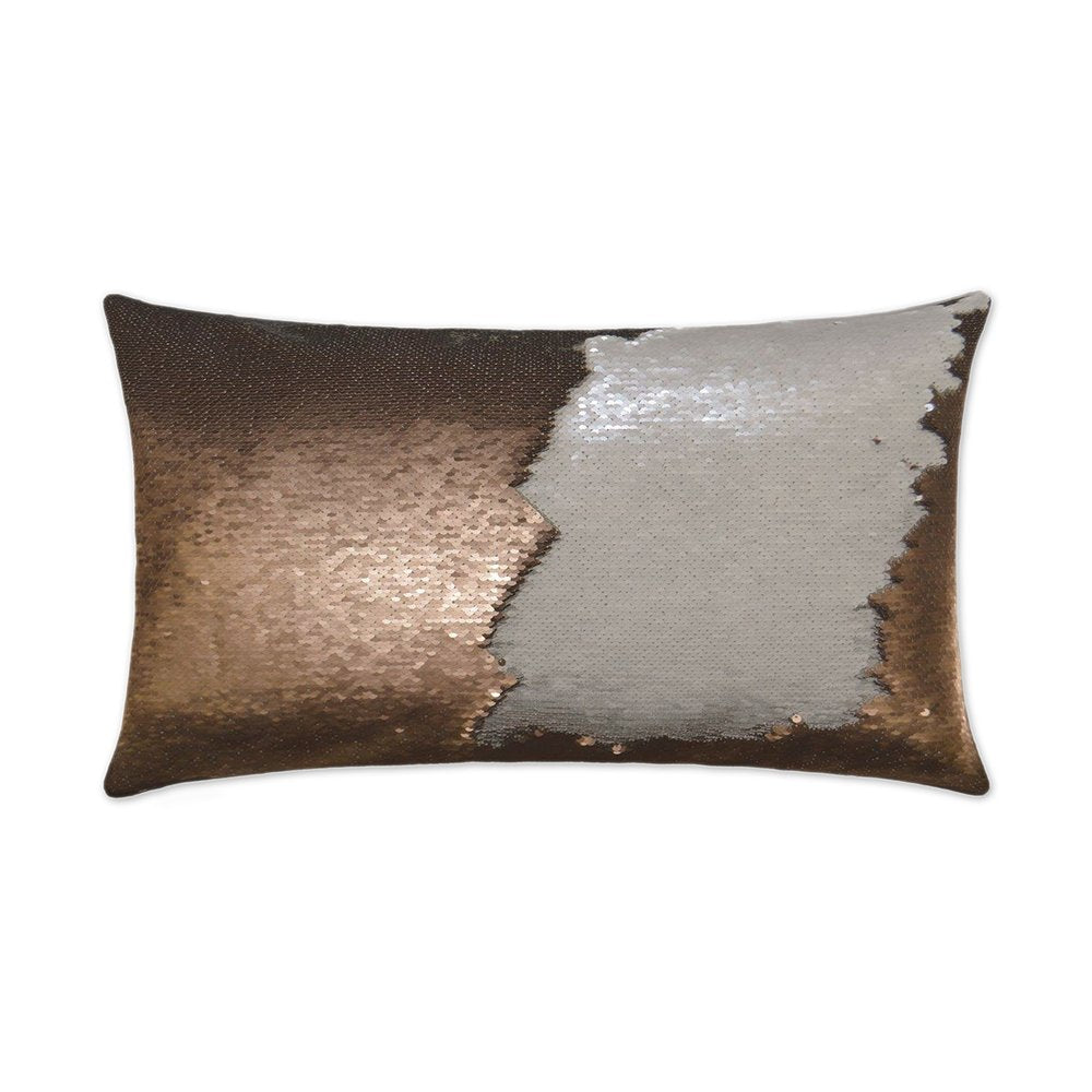 D.V. KAP Home - Hylee Lumbar Pillow - Bronze - 2696-B-1424 view 1