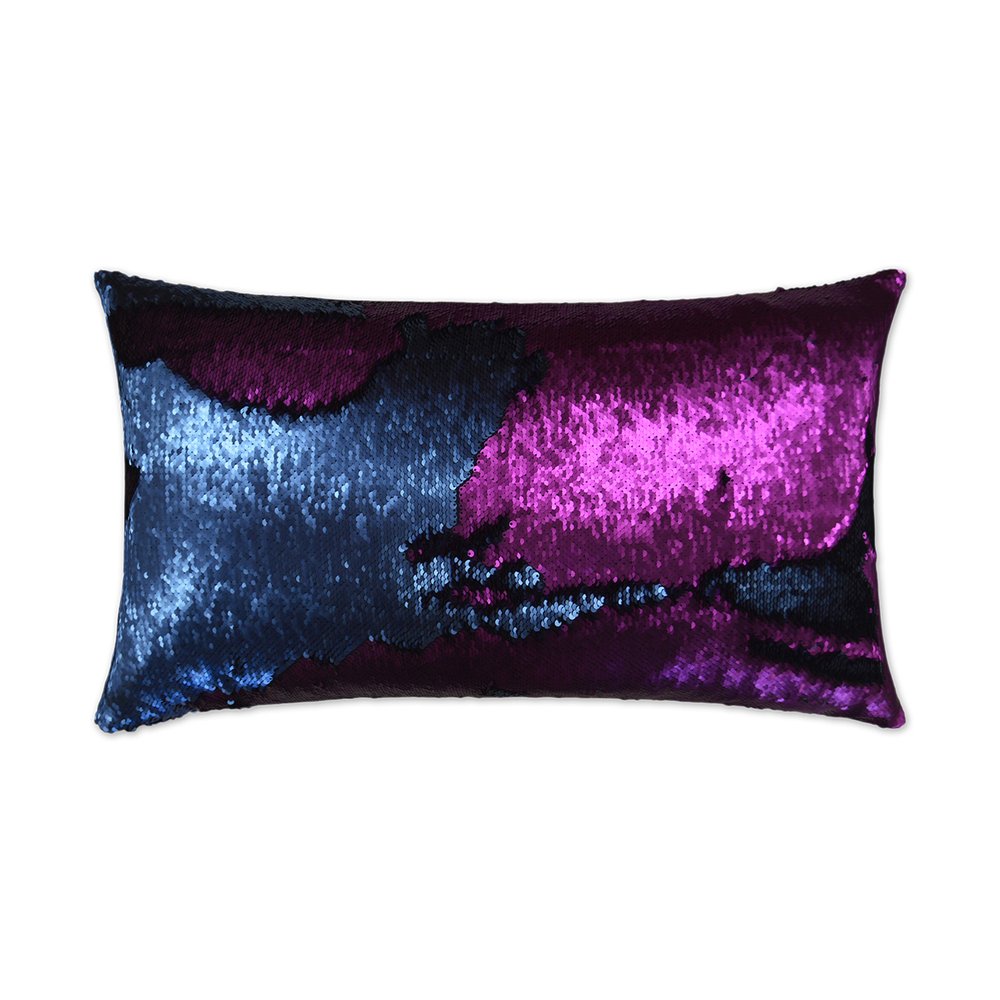 D.V. KAP Home - Hylee Lumbar Pillow - Magenta - 2696-M-1424 view 1